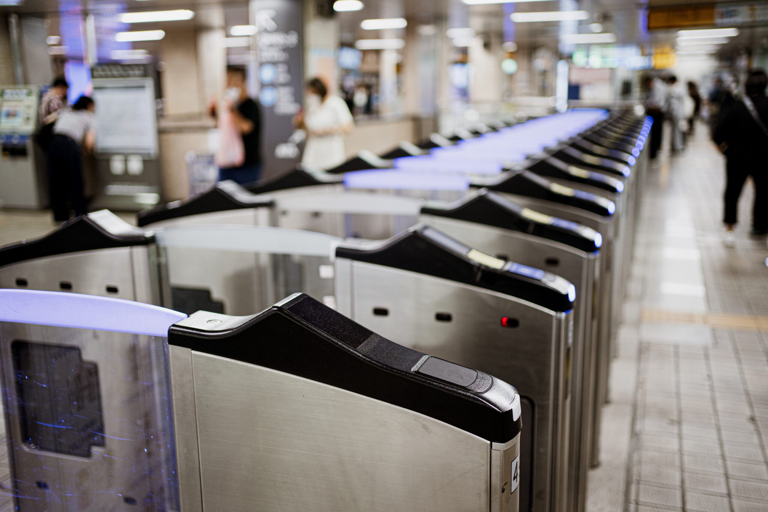 The,Ticket,Gates,Of,Seoul,Station,In,Seoul,,Korea.